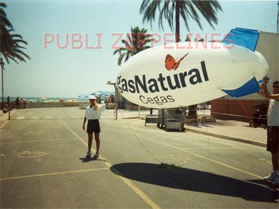 Zeppelin 4 m pvc Gas Natural